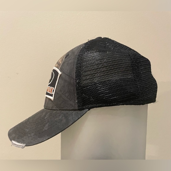 Mossy Oak 3D Patch Logo Camo Mesh Trucker Hunting Hat S/M - Picture 4 of 6